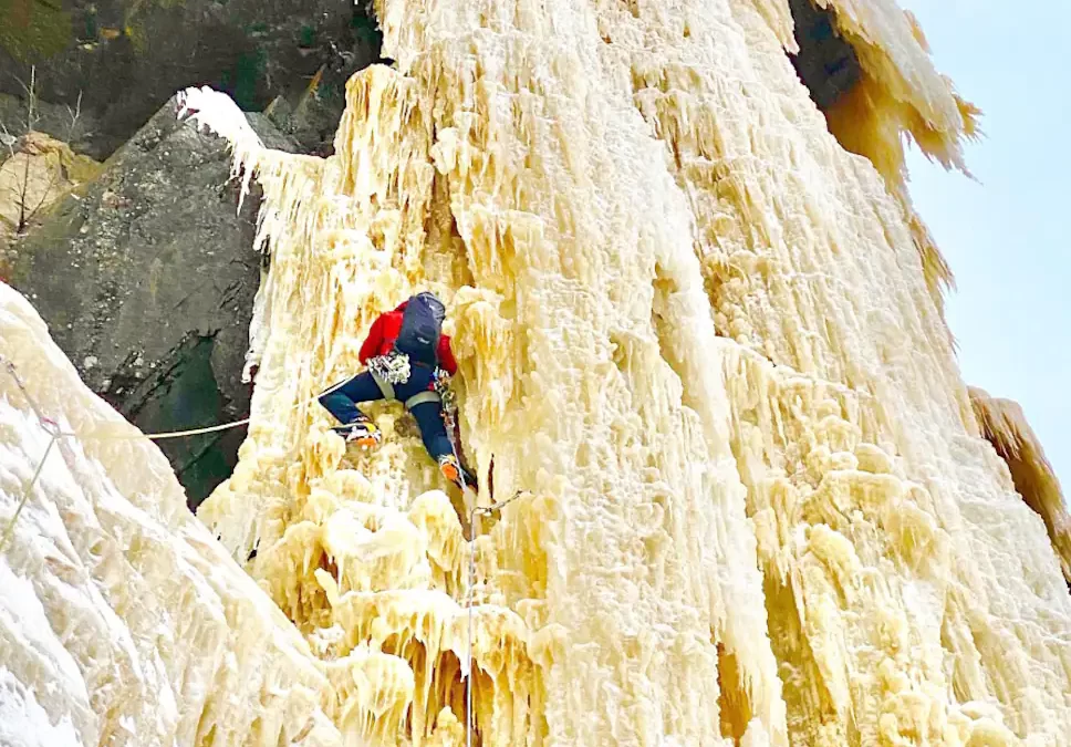 L’alpiniste François-Guy Thivierge réalise un rêve… dans «l’Everest du Québec»