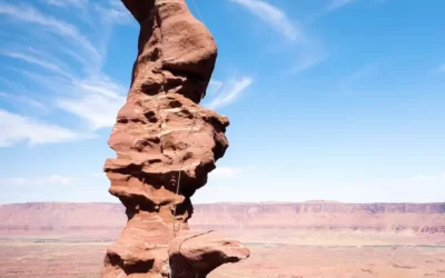 Émerveillement désertique: François-Guy Thivierge ravi de l’ascension des tours Fisher dans l’Utah